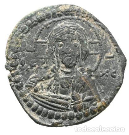 Monedas Imperio Bizantino: Imperio Bizantino &middot; Follis An&oacute;nimo &middot; Clase G &middot; Constantinopla &middot; c. 1068-1071 d.C.