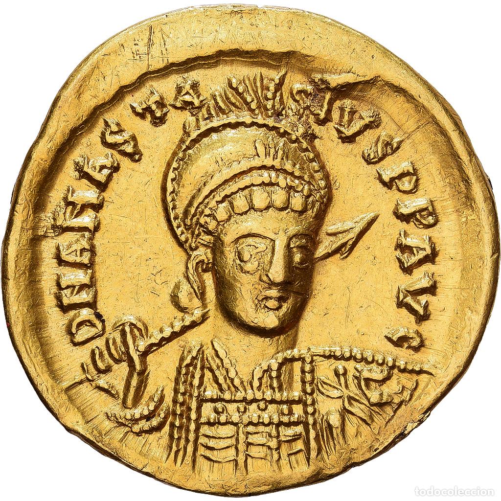 Monedas Imperio bizantino: [#982128] Byzantine Empire, Anastasius I, Solidus, 507-518, Constantinople, Oro, EBC