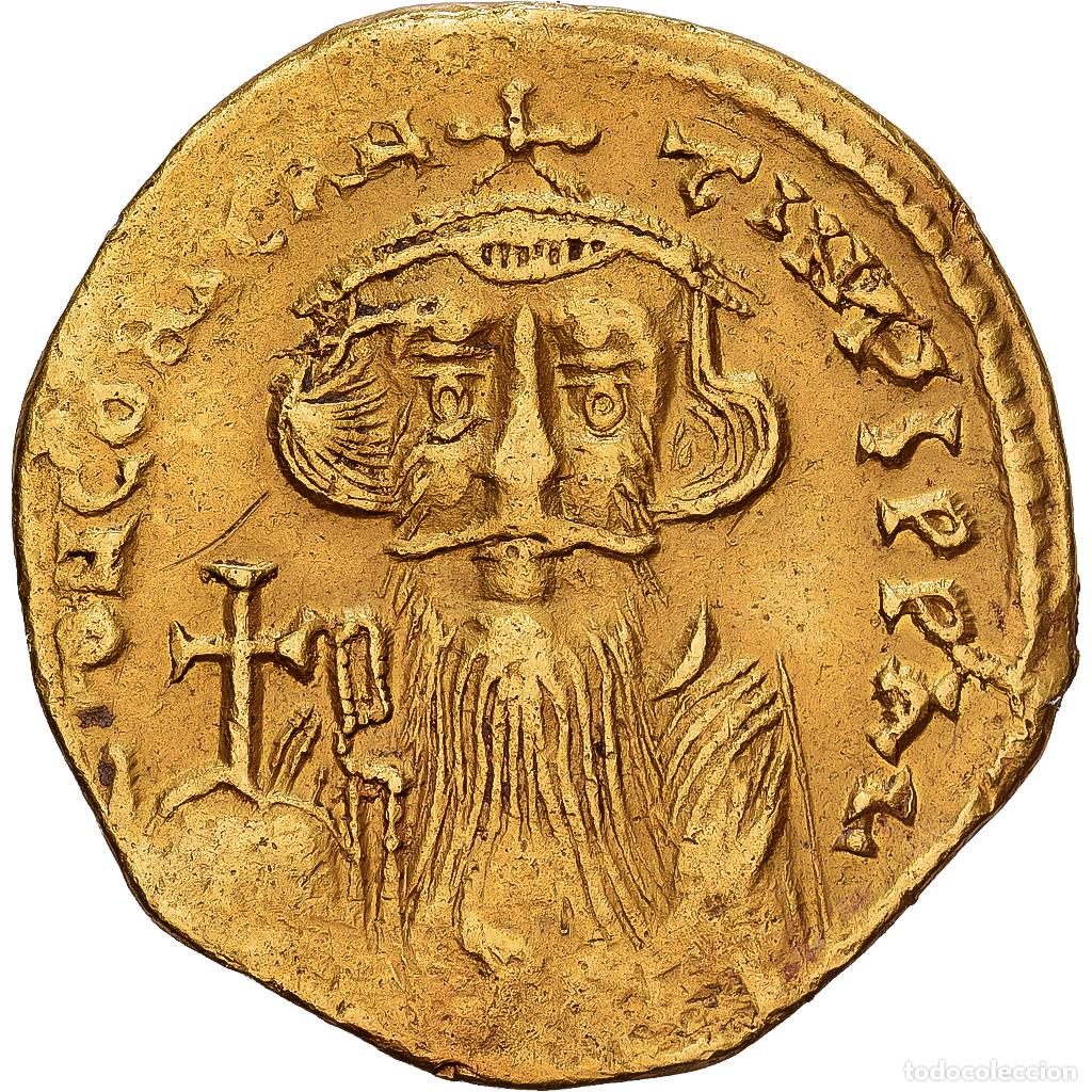 Monedas Imperio bizantino: [#982132] Byzantine Empire, Constans II, Solidus, 651-654, Constantinople, Oro, MBC