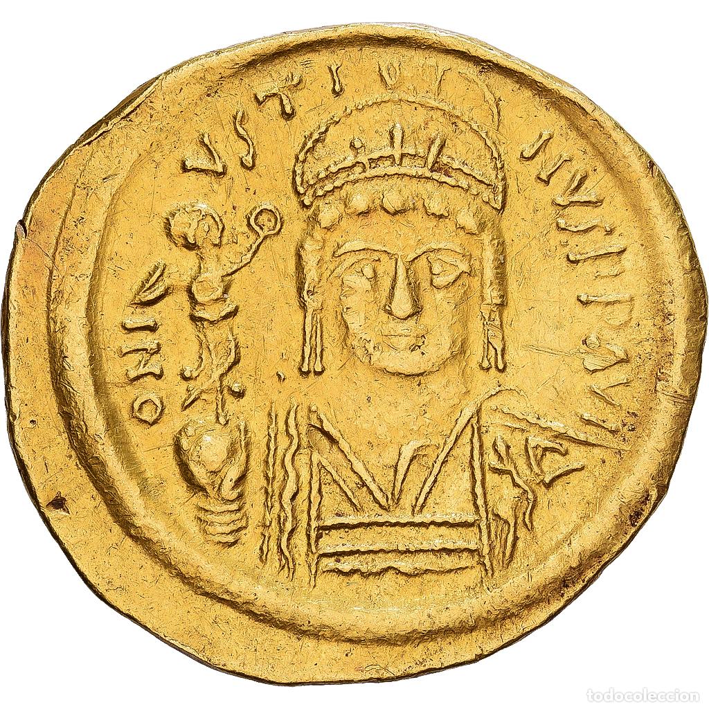 Monedas Imperio bizantino: [#982155] Byzantine Empire, Justin II, Solidus, 565-578, Constantinople, Oro, SC, Sear:347