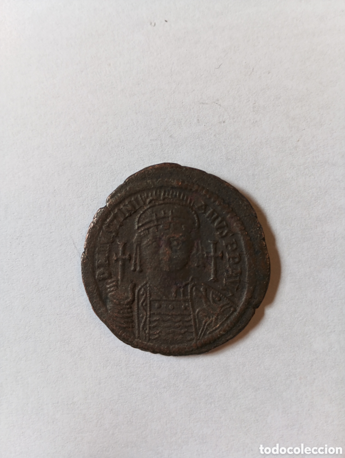 Monedas Imperio bizantino: FOLLIS DE BRONCE 527&ndash;565 d. C. EMPERADOR BIZANTINO