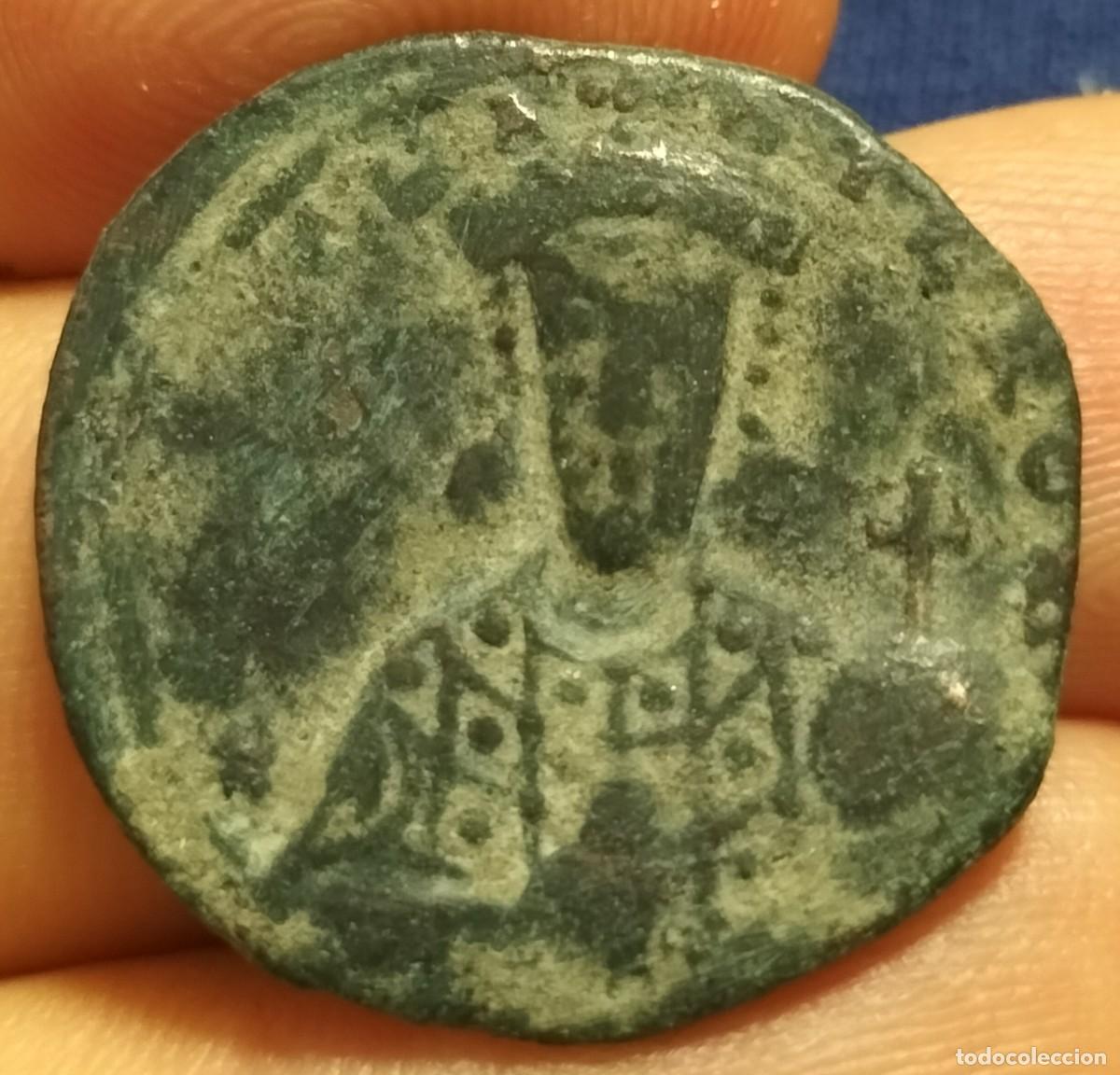 Monedas Imperio bizantino: Follis bizantino de CONSTANTINO VII 913-959 CONSTANTINOPLA