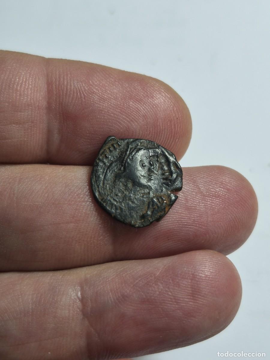 Monedas Imperio bizantino: NT/ PENTANUMMIUM BIZANTINO JUSTINIANO I (520-565 D.C.) 2,12 grs (A1640)