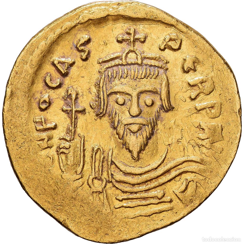 Monedas Imperio bizantino: [#1203261] Byzantine Empire, Phocas, Solidus, 607-609, Constantinople, Oro, MBC
