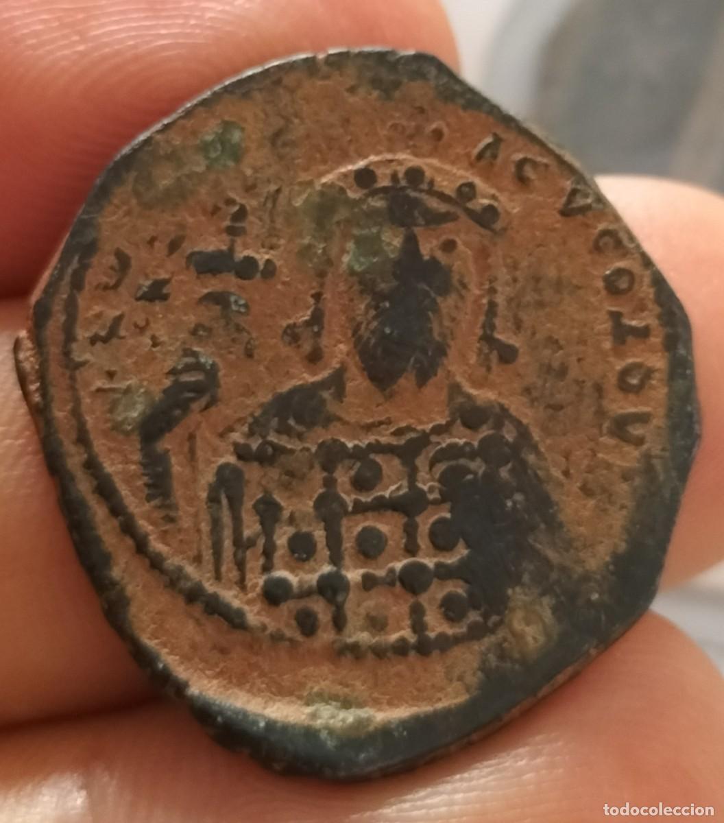 Monedas Imperio bizantino: Follis bizantino CONSTANTINO X DUCAS 1059-67 Constantinopolis