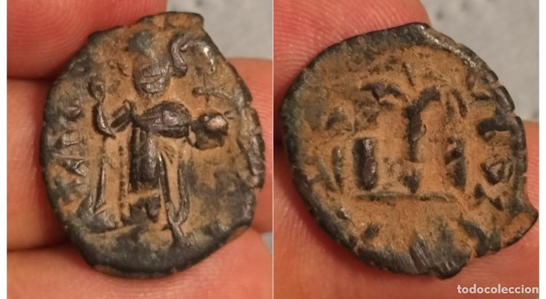 Monedas Imperio bizantino: 40 NUMMI CONSTANTE II 641-668 DC CONSTANTINOPOLIS. IMPERIO BIZANTINO.