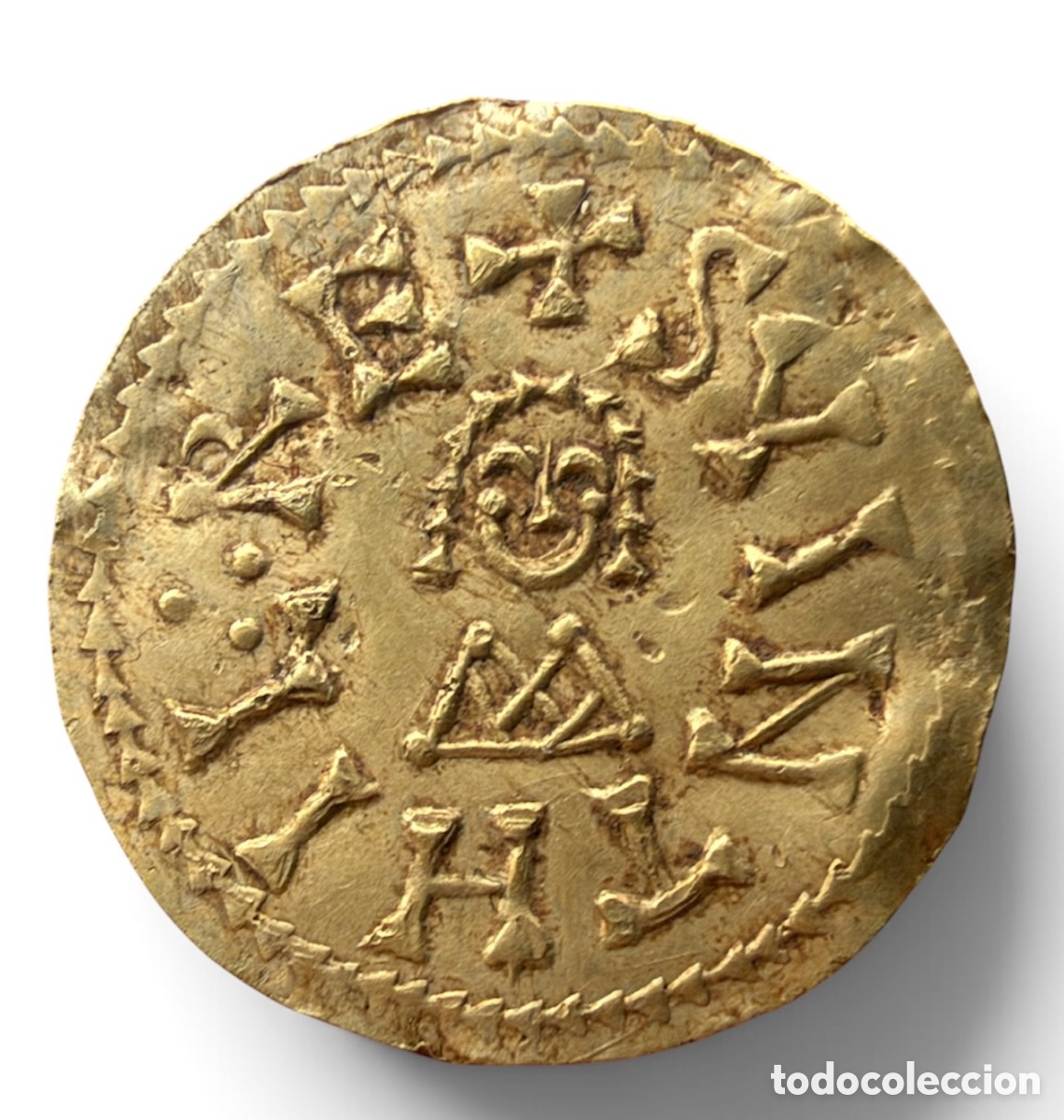 Monedas Imperio bizantino: TREMISIS VISIGODO SUINTILA TUCCI