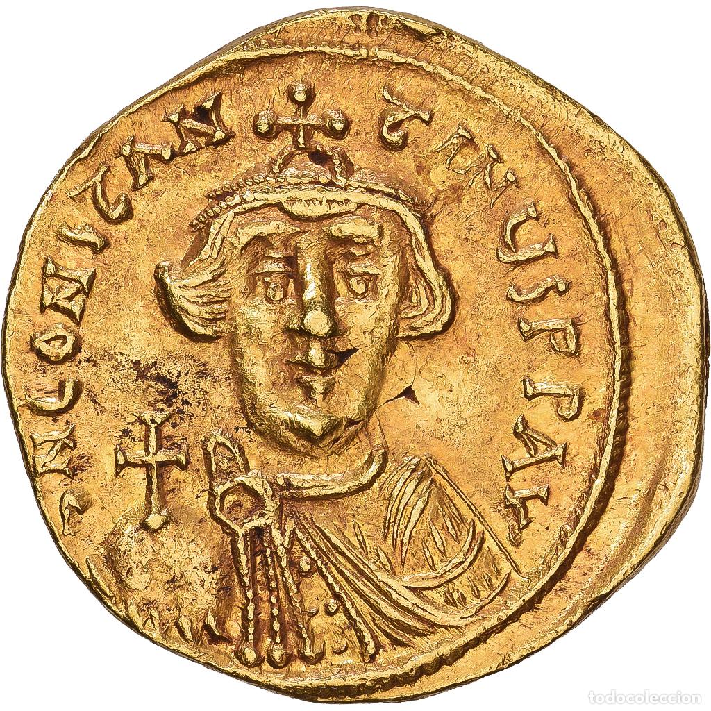 Moedas Imp&eacute;rio Romano: [#1547525] Byzantine Empire, Constans II, Solidus, 641-668, Constantinople, Oro, MBC