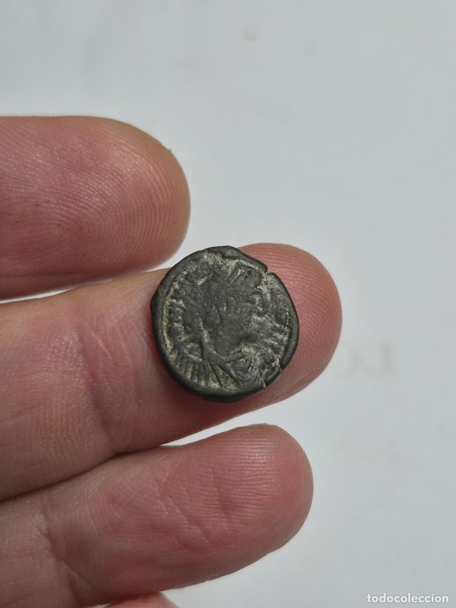 Monedas Imperio bizantino: NT/ PENTANUMMIUM BIZANTINO JUSTINIANO I (520-565 D.C.) BONITO 2,19 GRS (A1970)