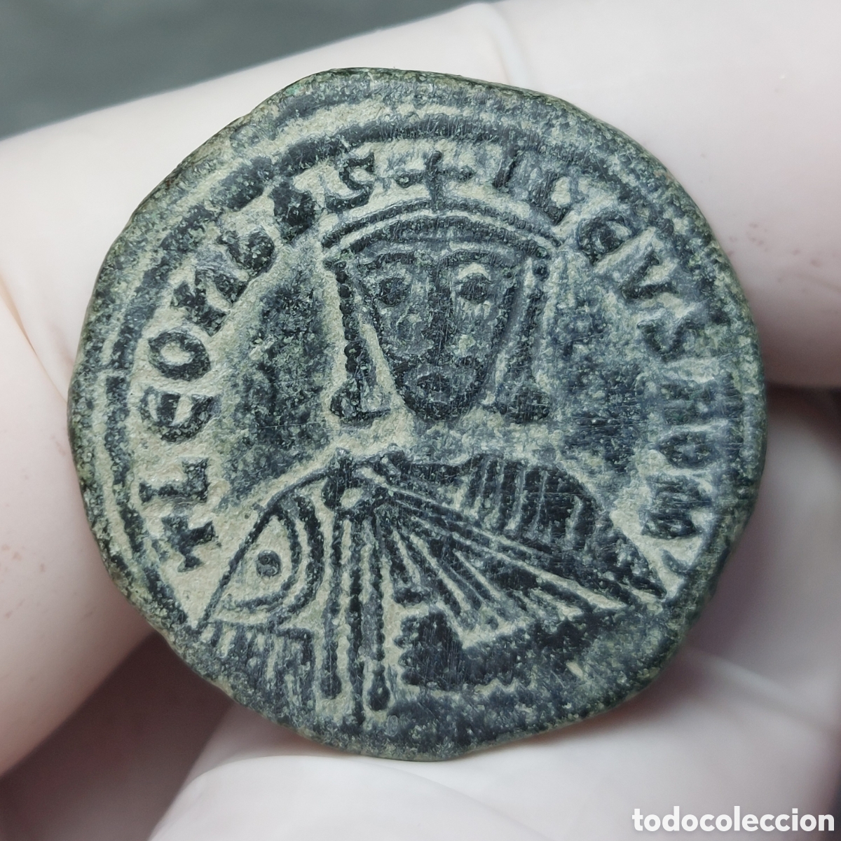 Monedas Imperio bizantino: LEO VI. ( EL SABIO) (SB 1729 ) (FOLLIS. IMPERIO BIZANTINO) {886-912 dC. CONSTANTINOPLA}