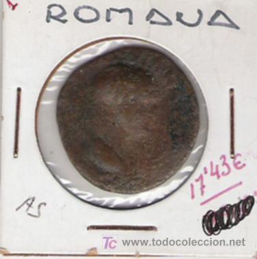 Monedas Imperio romano: MONEDA  ROMANA       AS - Foto 1
