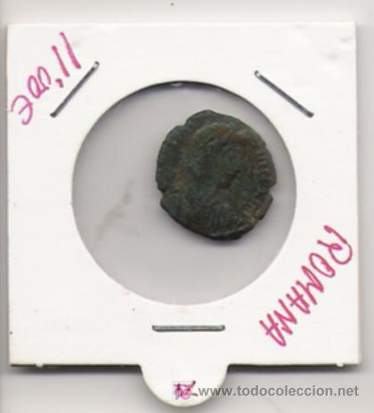 Monedas Imperio romano: MONEDA  ROMANA         FOLIS - Foto 1