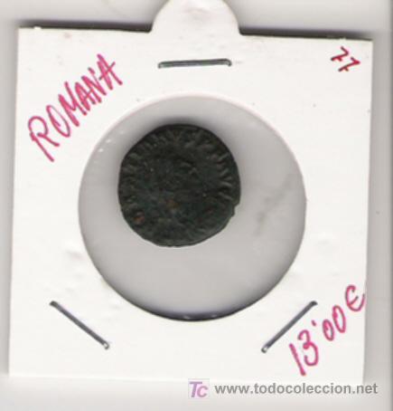 Monedas Imperio romano: MONEDA  ROMANA         FOLIS - Foto 1