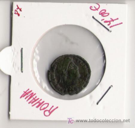 Monedas Imperio romano: MONEDA  ROMANA         FOLIS - Foto 1