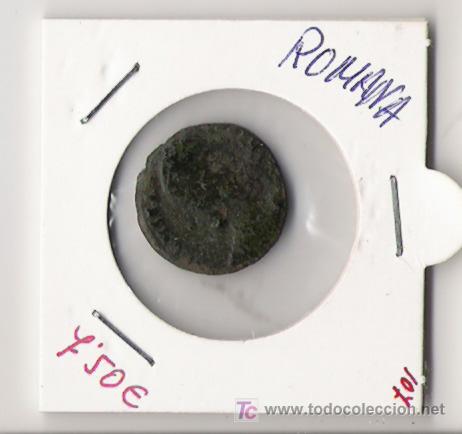 Monedas Imperio romano: MONEDA  ROMANA         FOLIS - Foto 1