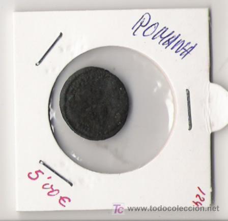 Monedas Imperio romano: MONEDA  ROMANA         FOLIS - Foto 1