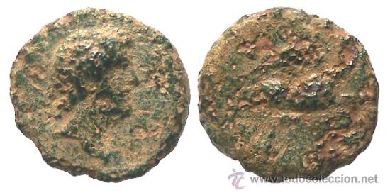 Monete Impero Romano: *** RARISIMO CUADRANTE DE ADRIANO, A&Ntilde;O: 121/122 D.C. REV/ PROA A DERECHA.  ***