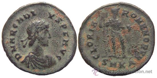 Monete Impero Romano: *** ESCASA MAIORINA DE ARCADIO, 388-392 D.C. CECA: SMKA (CYZICUS. ASIA-HELLESPONTUS) ***