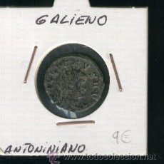 Monedas Imperio Romano: ANTIGUA MONEDA ROMANA. GALIENO. ANTONINIANO. 