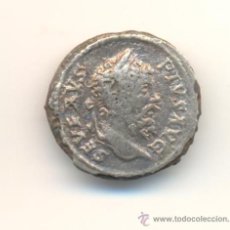 Monedas Imperio Romano: BARATO DENARIO FORRADO DE SEPTIMO SEVERO (193-211 D.C.) FALSO FALSA DE ÉPOCA. Lote 29759630