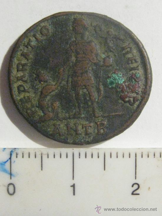 Monedas Imperio romano: MONEDA ROMANA DE COBRE - NO S&Eacute; LA EPOCA - Foto 2