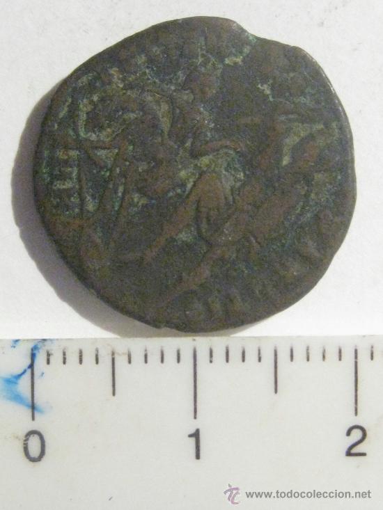 Monedas Imperio romano: MONEDA ROMANA DE COBRE -  NO S&Eacute; LA EPOCA - Foto 2