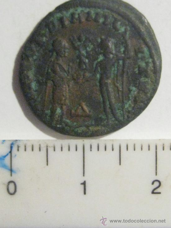 Monedas Imperio romano: MONEDA ROMANA DE COBRE -  NO S&Eacute; LA EPOCA - Foto 2