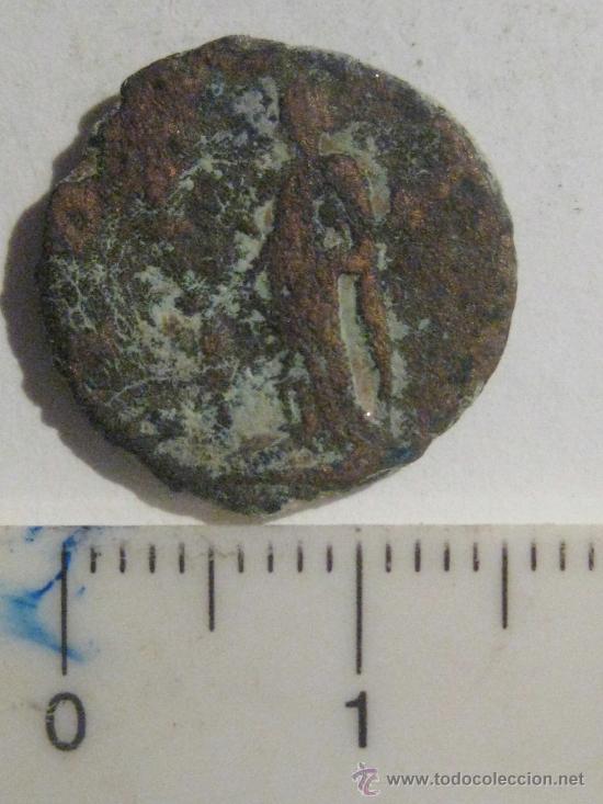 Monedas Imperio romano: MONEDA ROMANA DE COBRE -  NO S&Eacute; LA EPOCA - Foto 2
