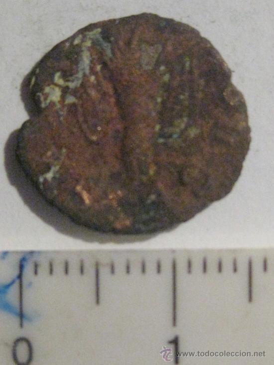 Monedas Imperio romano: MONEDA ROMANA DE COBRE -  NO S&Eacute; LA EPOCA - Foto 2