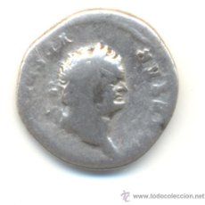 Monedas Imperio Romano: 30-BARATO DENARIO VESPASIANO. REVERSO: CERDA. MEJOR QUE EN EL SCANNER.