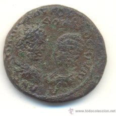 Monedas Imperio Romano: RAROS 5 ASSARIAS DE CARACALLA Y JULIA DOMNA CECA DE MARCIANOPOLIS CATÁLOGO SEABY Nº2707 VTE.