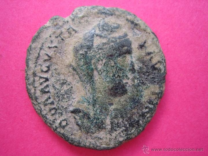Monete Impero Romano: Roman Coin. As de Fautina