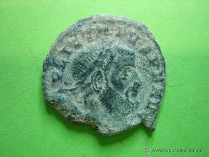 Moedas Imp&eacute;rio Romano: 1 Roman Coin. Moneda de Bajo Imperio