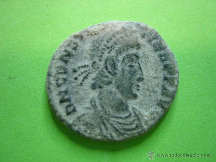 Moedas Imp&eacute;rio Romano: 1 Roman Coin. Moneda de Bajo Imperio