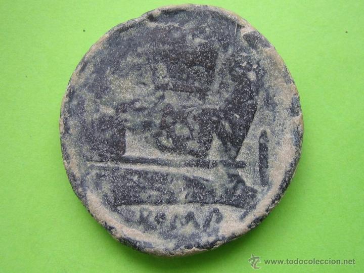 Monedas Imperio romano: Rom&aacute;n Coin. Jano de Pompeyo - Foto 2