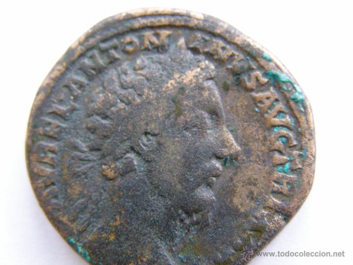 Monedas Imperio romano: MARCO AURELIO. BONITO SESTERCIO. - Foto 3