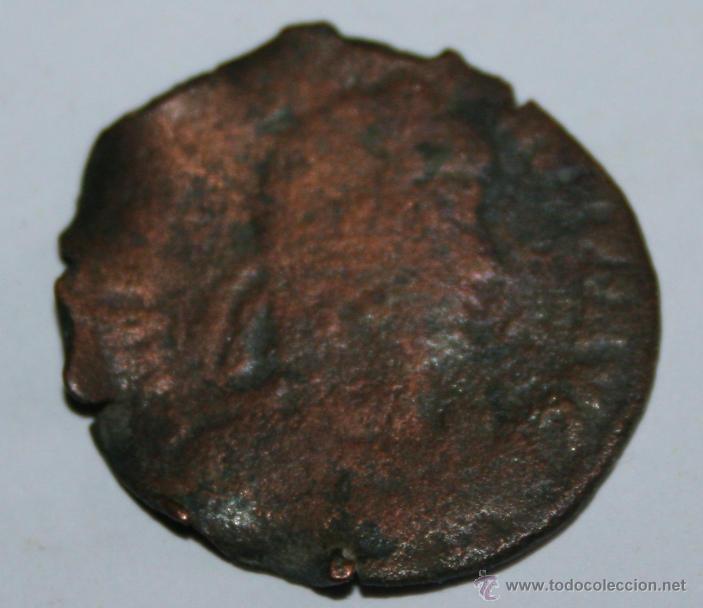 Moedas Imp&eacute;rio Romano: MONEDA ROMANA MUY DELGADA 1 MM