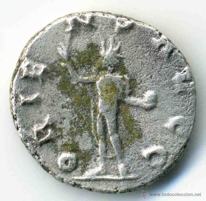 Monedas Imperio romano: Moneda romana. Valeriano - Foto 2