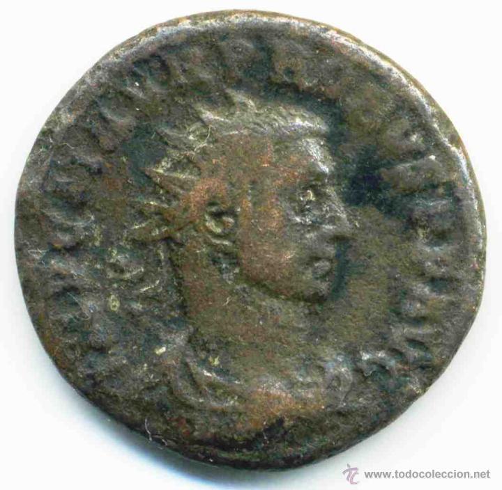 Monedas Imperio romano: Moneda romana Probo. Clementia Temp - Foto 1