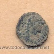 Monedas Imperio Romano: BRO 124 - MONEDA ROMANA - ANVERSO ARANCA? - REVERSO FIGURA CON BÁCULO - MEDIDAS SOBRE 15 X 14 MM. Lote 44077039