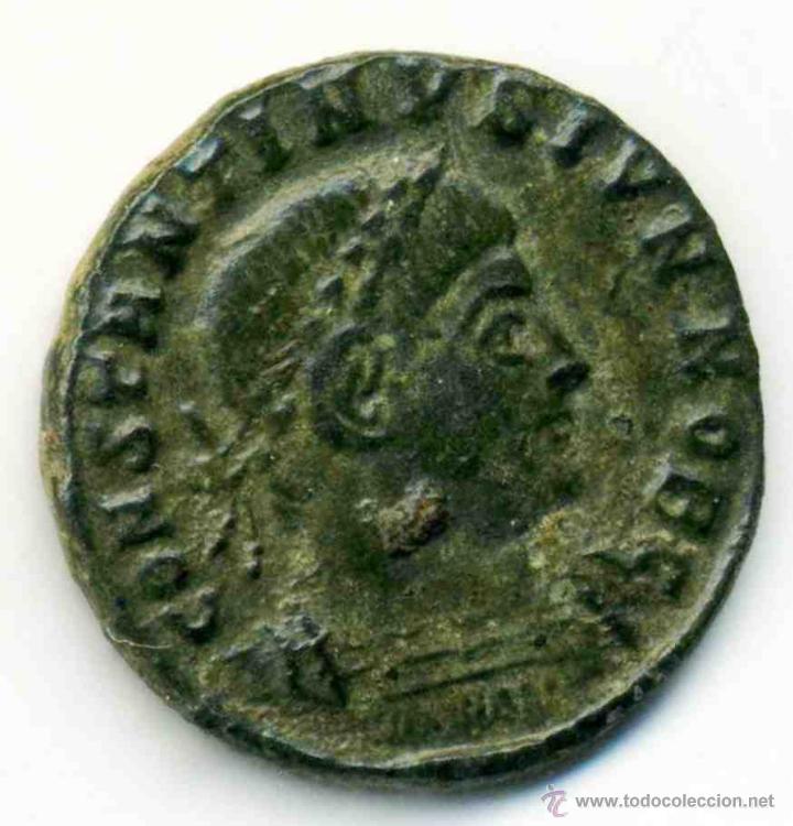 Monedas Imperio romano: Moneda romana. Constantinus II Iunior - Foto 1
