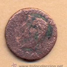 Monedas Imperio Romano: BRO 150 - MONEDA ROMANA PERAM ? ANVERSO - CAESAR REVERSO REVERSO DOS CABEZAS MEDIDAS SOBRE 27 MM. Lote 44192133