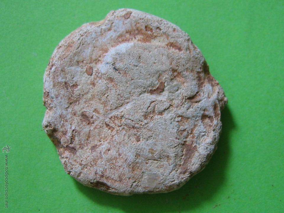 Monedas Imperio romano: Moneda o ficha monetiforme romana en plomo - Foto 1
