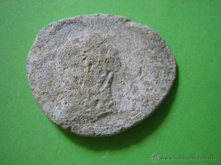 Monedas Imperio romano: Moneda o ficha monetiforme romana en plomo - Foto 1