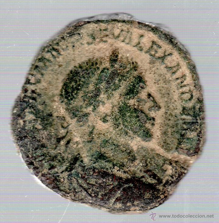 Monedas Imperio romano: SESTERCIO. ALEJANDRO SEVERO. - Foto 1