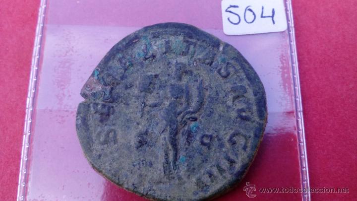 Monedas Imperio romano: BONITO SESTERCIO GORDIANO - Foto 2
