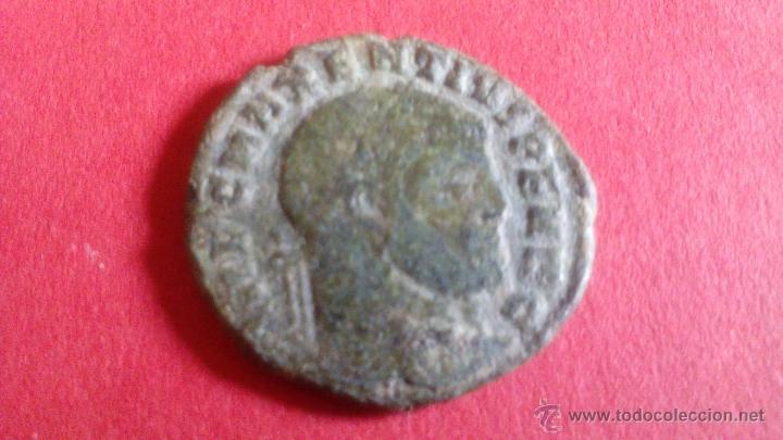 Monedas Imperio romano: FOLIS MAJENTIO, PATINA VERDE - Foto 1