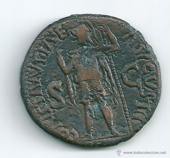 Monedas Imperio Romano: GERMANICO (CLAUDIO) UN AS 6/19 D.C. NL095
