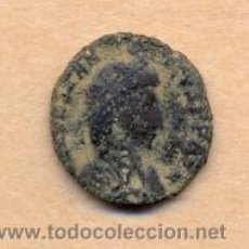 Monedas Imperio Romano: BRO 240 - MONEDA ROMANA IMPERIO ANVERSO BUSTO REVERSO CON FIGURA ESTILIZADA MEDIDAS SOBRE 17 MI. Lote 51691816
