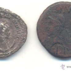 Monedas Imperio Romano: 29- BARATO AS NEMAUSUS NIMES OCTAVIO AUGUSTO Y AGRIPA - ANTONINIANO CORNELIA SALONINA. Lote 53015344